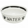 Futternapf für Hunde Trixie Weiß Schwarz Ø 13 cm 250 ml