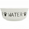 Futternapf für Hunde Trixie Weiß Schwarz Ø 13 cm 250 ml