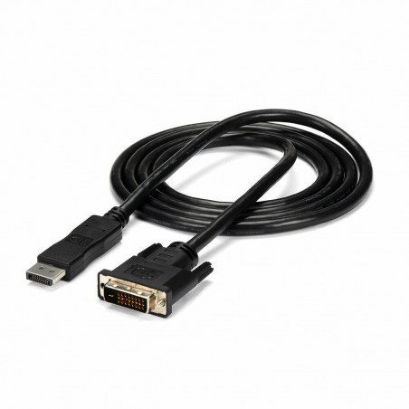 Adaptador DisplayPort para adaptador DVI Startech DP2DVIMM6            (1,8 m) Preto 1.8 m