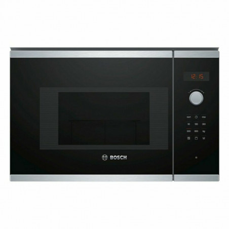Microonde con Grill BOSCH BEL523MS0 20 L LED 1270W Nero Nero/Argentato Argentato 800 W 20 L