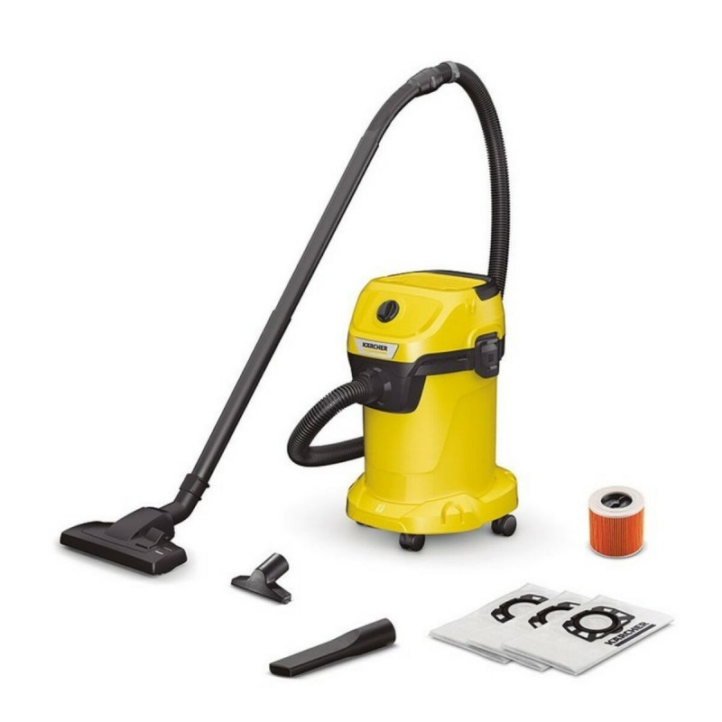 Aspirateur Kärcher WD 3 Home Jaune Noir 1000 W
