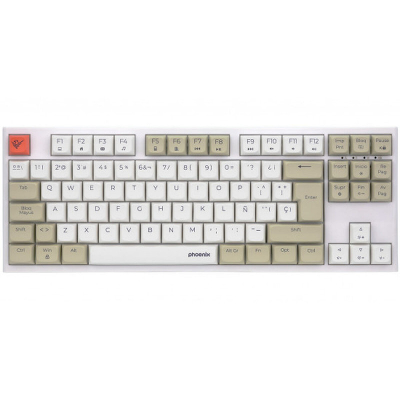 Teclado Phoenix ROYAL TKL Qwerty espanhol