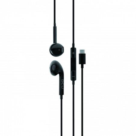 Auriculares DCU 34151011 Negro Multicolor