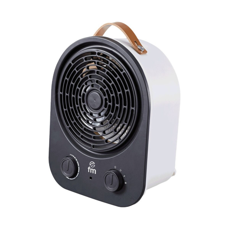 Calefactor Grupo FM TH-22 Blanco Negro 2000 W