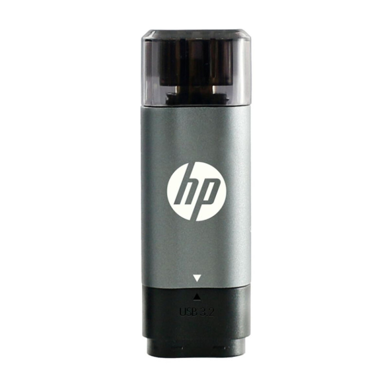 USB Pendrive HP HPFD5600C-256 Schwarz Grau 256 GB