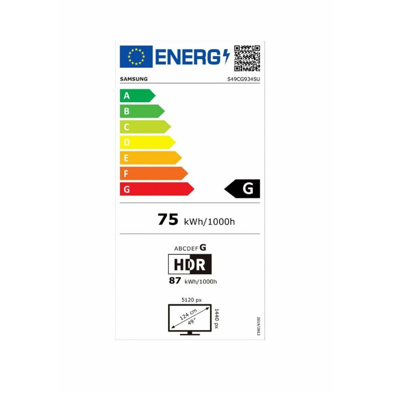 Écran Samsung LS49CG934SUXEN 49" 240 Hz