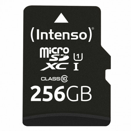 Micro SD Memory Card with Adaptor INTENSO 3423492 256 GB