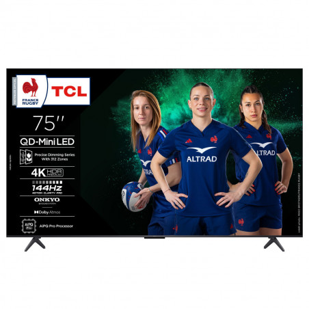 Smart TV TCL 75C6K 75" 4K Ultra HD HDR QLED QD Mini LED