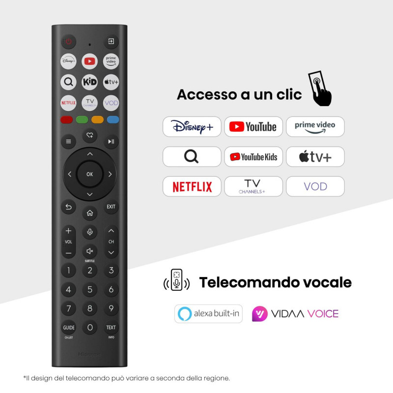 TV intelligente Hisense 75E7Q PRO 75" 4K Ultra HD LED HDR D-LED QLED