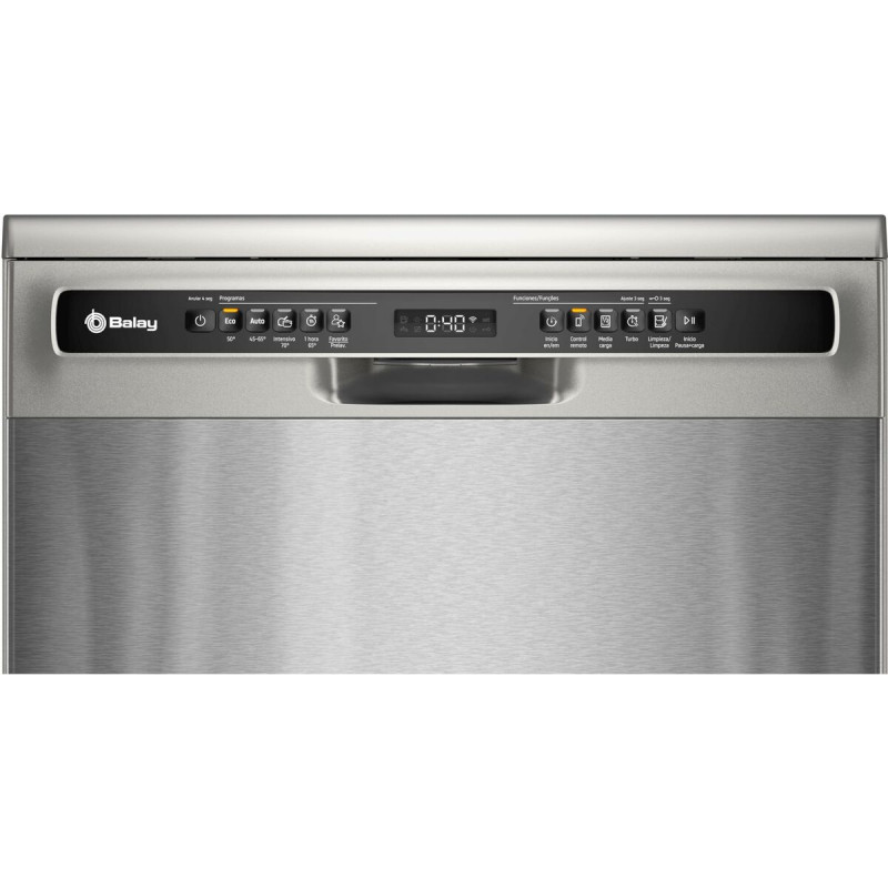 Lavastoviglie Balay 3VS5011IA 5P INOX DSP 60 cm Argentato
