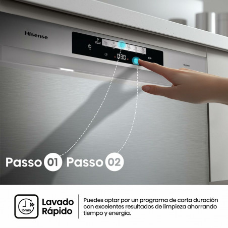 Lava-louça Hisense HS643C90X Prata