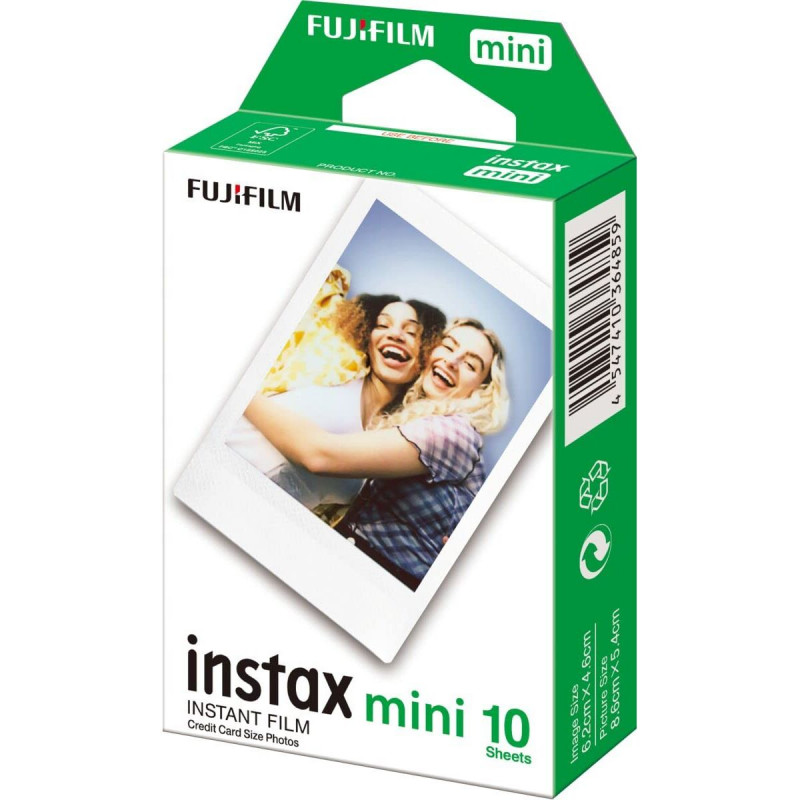 Digital Camera Fujifilm INSTAX GLOSSY MINI 10 COPIAS White