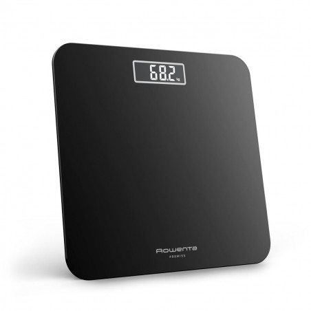 Digital Bathroom Scales Rowenta BS1800V0 Black Tempered Glass 160 kg