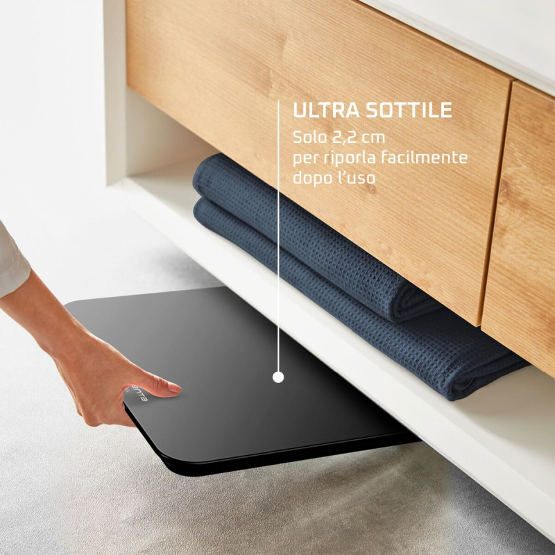 Digitale Personenwaage Rowenta BS1800V0 Schwarz Verre trempé 160 kg