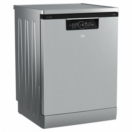 Dishwasher BEKO BDFN36560XC Black Silver 60 cm
