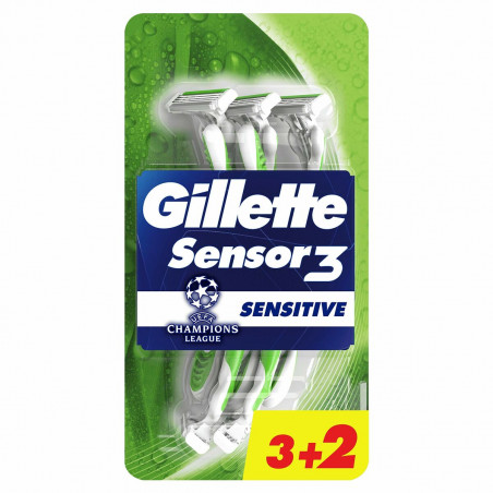 Einweg-Rasierklingen Gillette SENSOR (5 Stück)