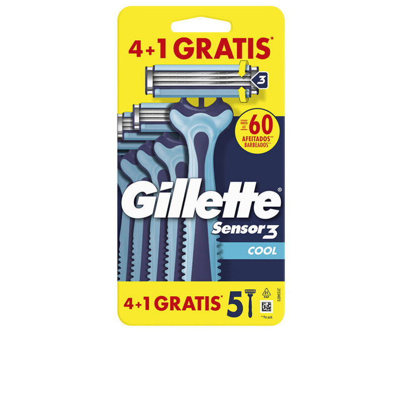 Rasierklingen Gillette SENSOR3 COOL (4 Stück)