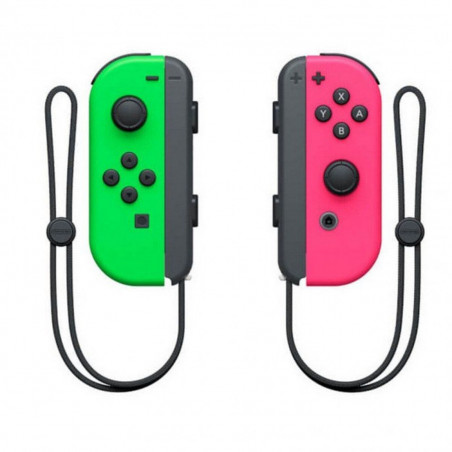 Gamepad sem Fios Nintendo Joy-Con Verde Cor de Rosa