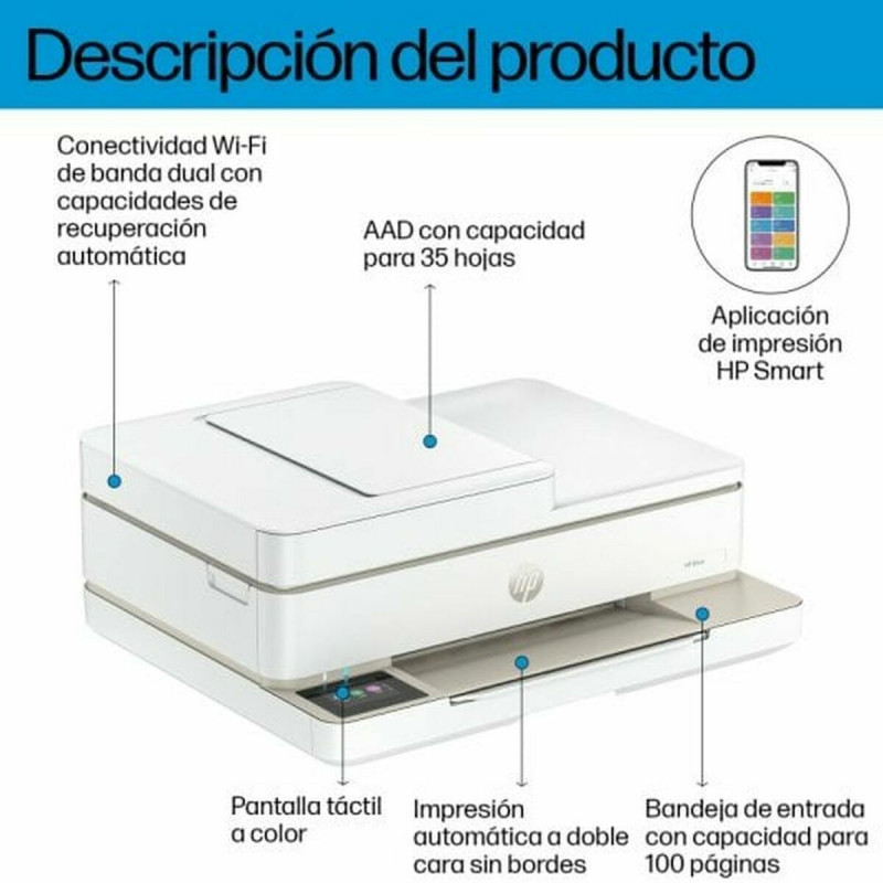 Stampante Multifunzione HP MULTI HP 6520E AIO