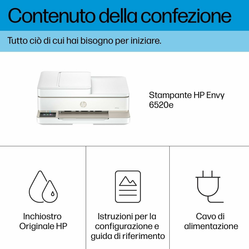 Stampante Multifunzione HP MULTI HP 6520E AIO