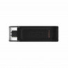 USB stick Kingston DT70/128GB Black 128 GB