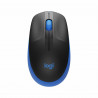 Ratón Inalámbrico Óptico Logitech M190 1000 dpi Azul Negro/Azul