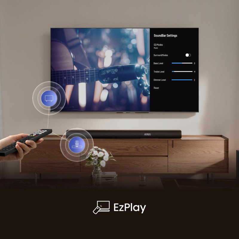 Barre audio Hisense AX5100Q 580 W Noir