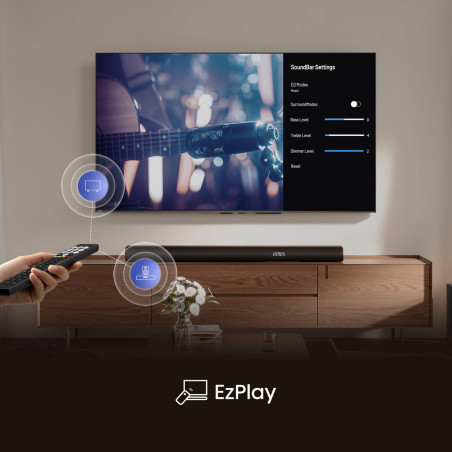 Soundbar Hisense AX5100Q 580 W Nero