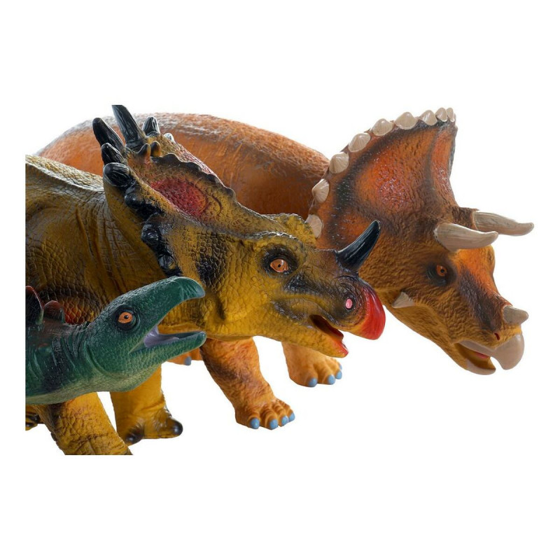Dinossauro DKD Home Decor 6 Unidades 48 x 23 x 34,5 cm Macio