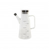 Oliera DKD Home Decor 15 x 9 x 19,6 cm Argentato Acciaio inossidabile 550 ml Vetro Borosilicato