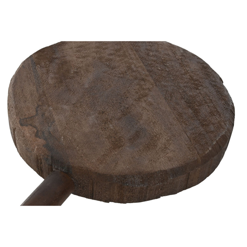 Tagliere Home ESPRIT Marrone Nero Acacia Naturale Coloniale 30 x 25 x 4 cm (3 Pezzi)