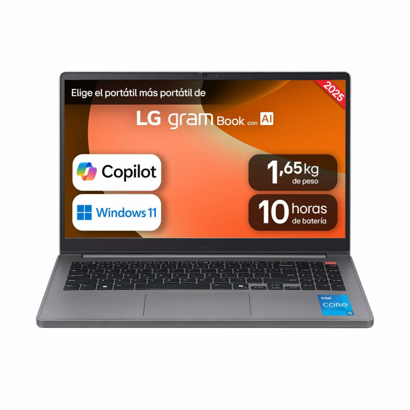 Laptop LG 15U50T-G.AA56B Spanish Qwerty 15" 16 GB RAM 512 GB SSD