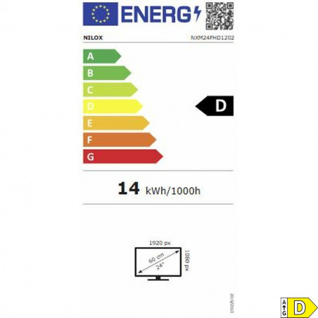 Écran Nilox NXM24FHD1202 Full HD LCD 23,8"
