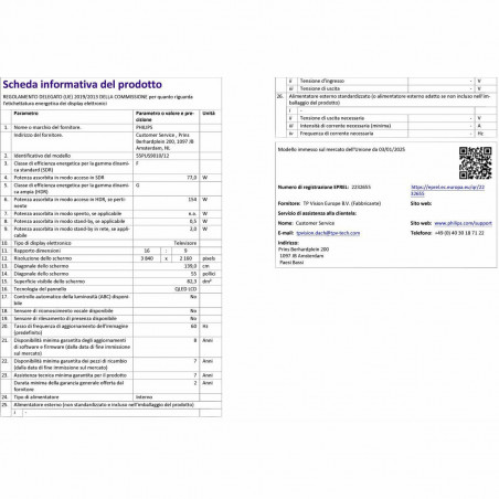 TV intelligente Philips 55PUS9010 55" 4K Ultra HD LED HDR QLED