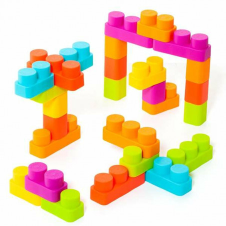 Konstruktionsspiel Moltó Blocks & Puzzles 15 Stücke