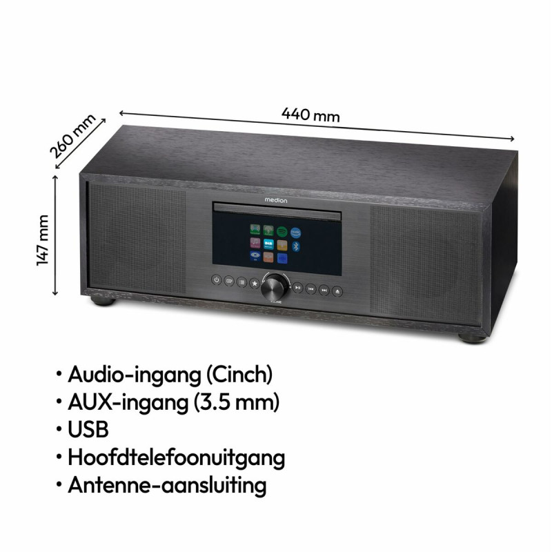 Micro-Hi-Fi-System Medion