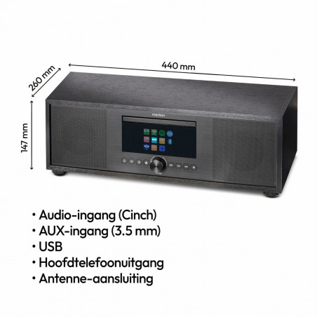 Micro-Hi-Fi-System Medion