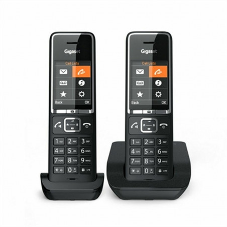 Telefono Senza Fili Gigaset COMFORT 550 duo Nero