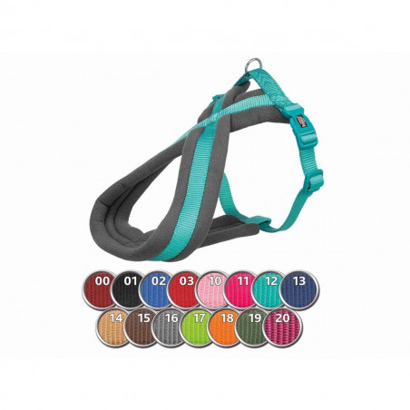 Arnés para Perro Trixie Confort New Premium Negro XS/S