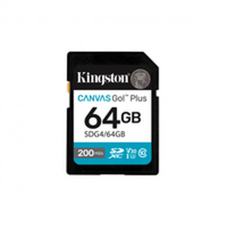 Scheda Di Memoria Micro SD con Adattatore Kingston SDG4 64 GB
