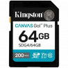 Cartão de Memória Micro SD com Adaptador Kingston SDG4 64 GB
