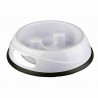 Pet feeding dish Trixie Slow Feed 900 ml 0,9 l Blue Green Natural rubber Plastic