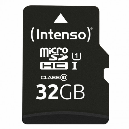 Micro SD Memory Card with Adaptor INTENSO 3423480 32 GB