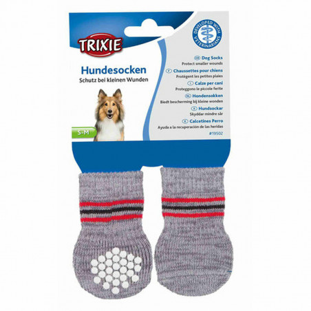 Socks Trixie Grey M/L Dog