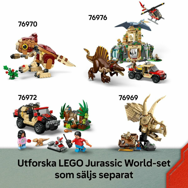 Konstruktionsspiel Lego JURASSIC WORLD 76973 Raptor & Titanosaurus Tracking Mission