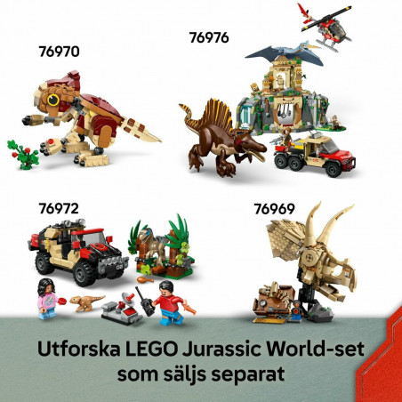 Jogo de Construção Lego JURASSIC WORLD 76973 Raptor & Titanosaurus Tracking Mission