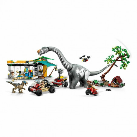 Set de construction Lego JURASSIC WORLD 76973 Raptor & Titanosaurus Tracking Mission