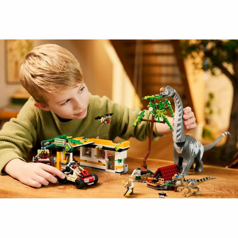 Jogo de Construção Lego JURASSIC WORLD 76973 Raptor & Titanosaurus Tracking Mission