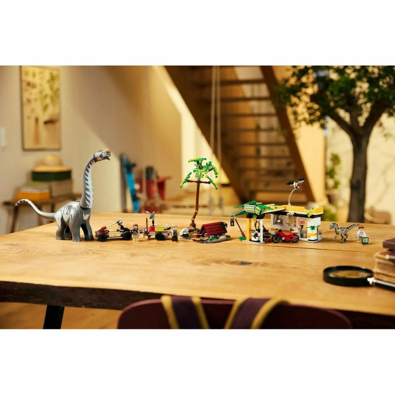 Jogo de Construção Lego JURASSIC WORLD 76973 Raptor & Titanosaurus Tracking Mission