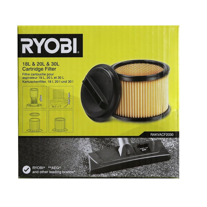 Filtro de aspirador Ryobi